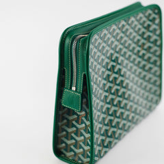 Goyard Jouvence Toiletry Pouch Green Goyard Jouvence Toiletry Pouch Green