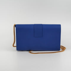 Saint Laurent Blue Ligne Y Clutch Saint Laurent Blue Ligne Y Clutch