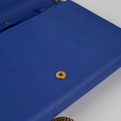 Saint Laurent Blue Ligne Y Clutch Saint Laurent Blue Ligne Y Clutch
