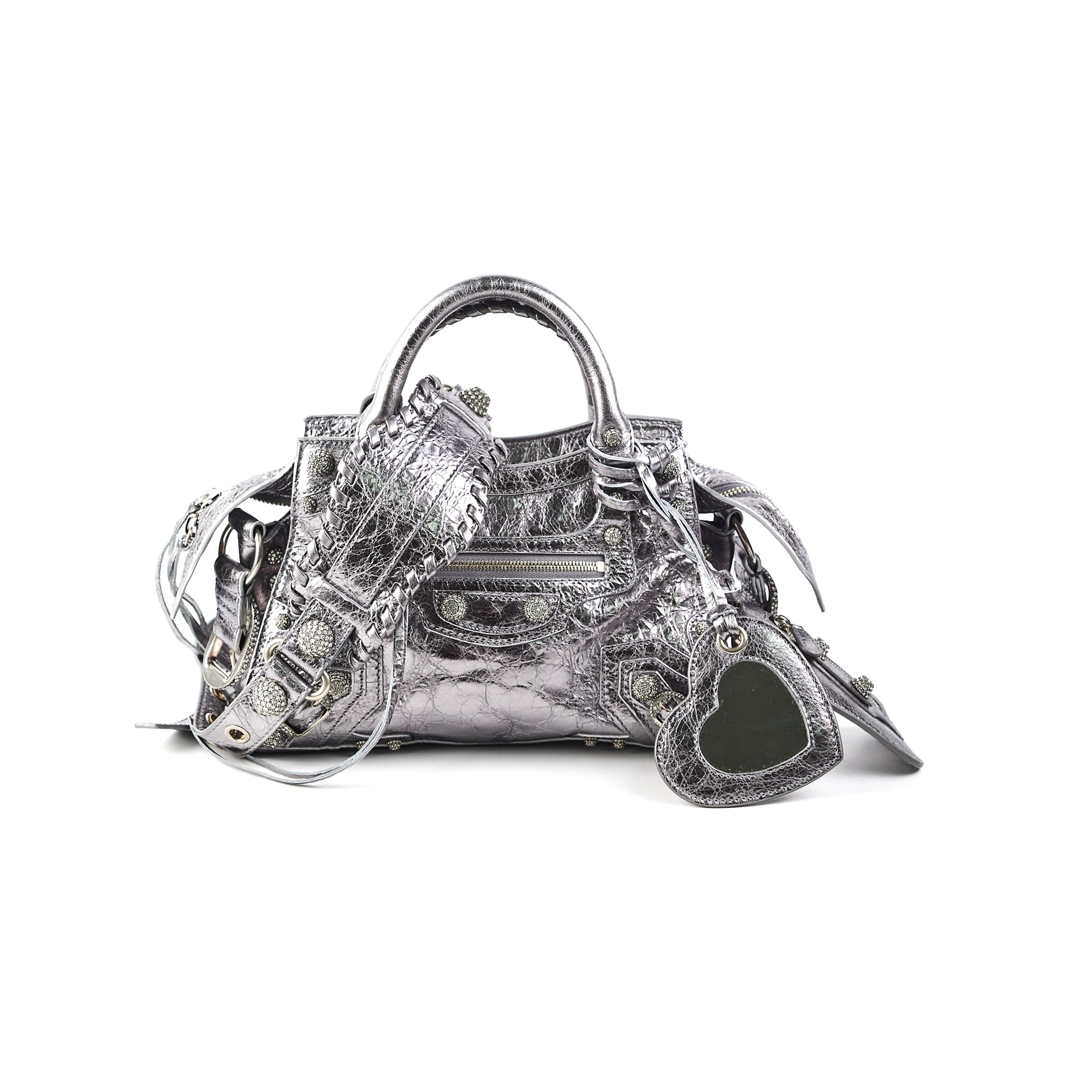 Balenciaga Neo Cagole XS Bag Silver – THE PURSE AFFAIR