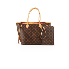 Louis Vuitton Neverfull MM Monogram Shoulder Bag Louis Vuitton Neverfull MM Monogram Shoulder Bag