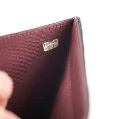 Chanel Caviar Long Fold Wallet Black Chanel Caviar Long Fold Wallet Black