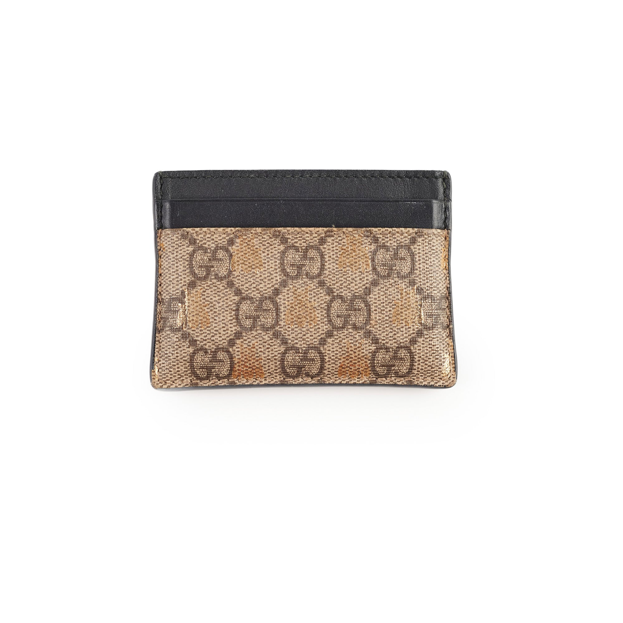 Gucci GG Supreme Bee Card Holder Wallet – THE PURSE AFFAIR