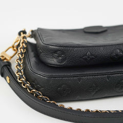 Louis Vuitton Multi Pochette Black Empriente Shoulder Bag