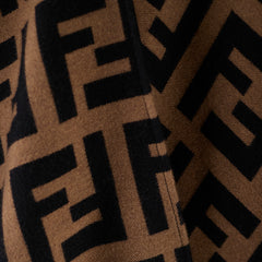 Fendi Monogram Poncho Brown Fendi Monogram Poncho Brown