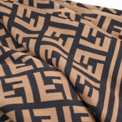Fendi Monogram Poncho Brown Fendi Monogram Poncho Brown