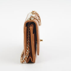Chanel Trendy CC Wallet on Chain WOC Caramel 28 Series Chanel Trendy CC Wallet on Chain WOC Caramel 28 Series