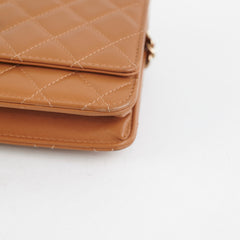 Chanel Trendy CC Wallet on Chain WOC Caramel 28 Series Chanel Trendy CC Wallet on Chain WOC Caramel 28 Series