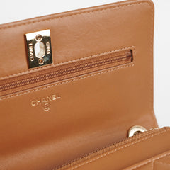 Chanel Trendy CC Wallet on Chain WOC Caramel 28 Series Chanel Trendy CC Wallet on Chain WOC Caramel 28 Series