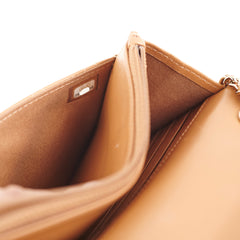 Chanel Trendy CC Wallet on Chain WOC Caramel 28 Series Chanel Trendy CC Wallet on Chain WOC Caramel 28 Series