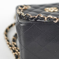 Chanel 22S Mini Bucket Bag Caviar Black Microchip 2023 Chanel 22S Mini Bucket Bag Caviar Black Microchip 2023