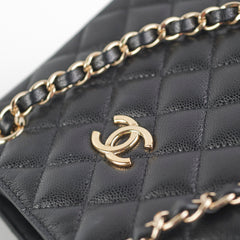 Chanel 22S Mini Bucket Bag Caviar Black Microchip 2023 Chanel 22S Mini Bucket Bag Caviar Black Microchip 2023