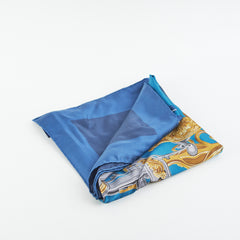 Hermes Dark Blue 90cm Square Scarf Hermes Dark Blue 90cm Square Scarf