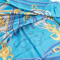 Hermes Dark Blue 90cm Square Scarf Hermes Dark Blue 90cm Square Scarf