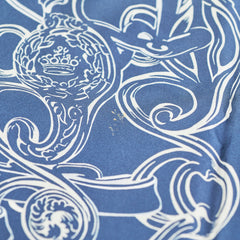 Hermes Dark Blue 90cm Square Scarf Hermes Dark Blue 90cm Square Scarf