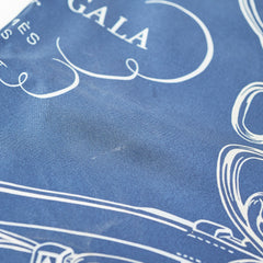 Hermes Dark Blue 90cm Square Scarf Hermes Dark Blue 90cm Square Scarf