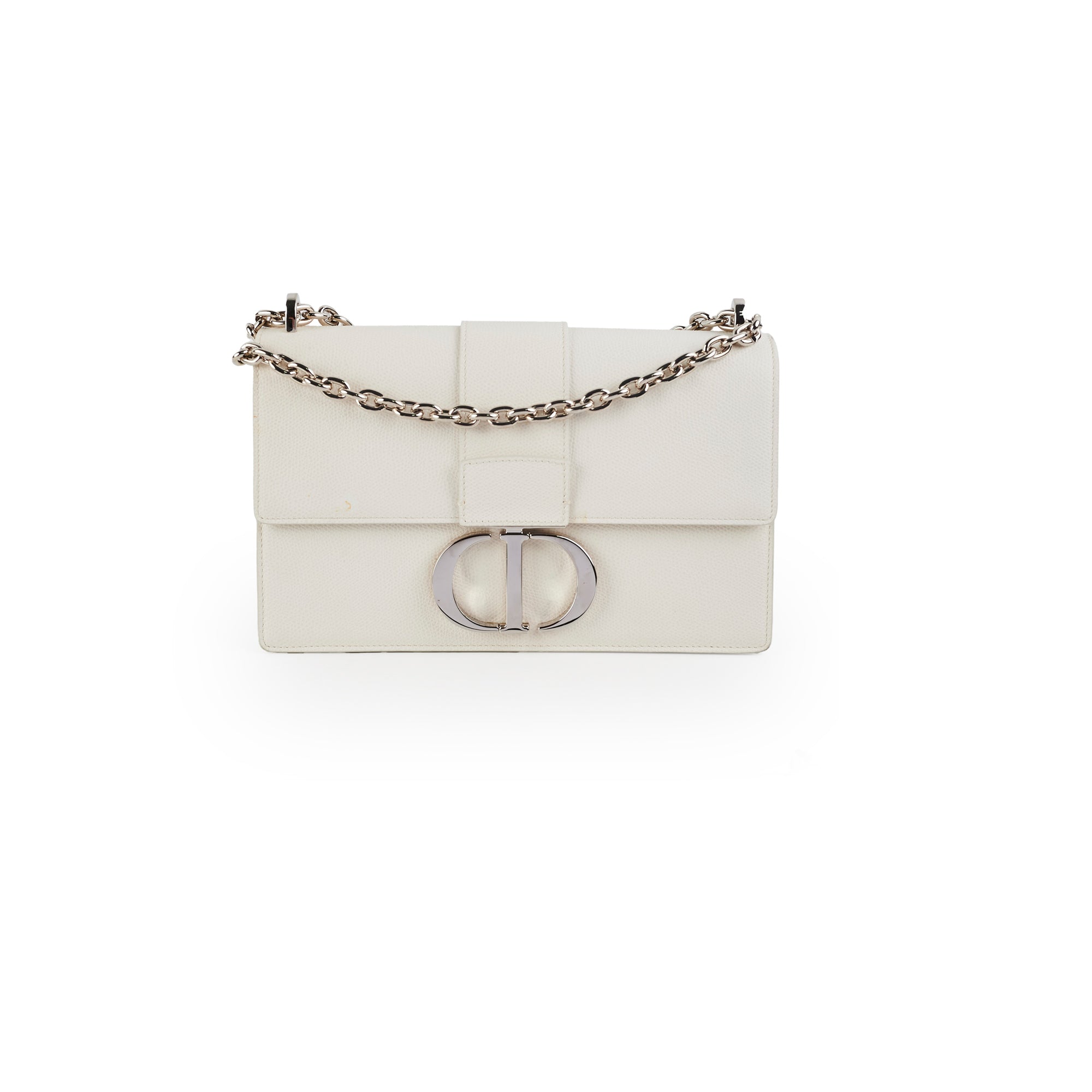 Christian Dior Montaigne 30 White – THE PURSE AFFAIR