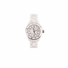 Chanel J12 ceramic 33mm automatic watch white Chanel J12 ceramic 33mm automatic watch white