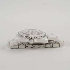Chanel J12 ceramic 33mm automatic watch white Chanel J12 ceramic 33mm automatic watch white