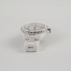 Chanel J12 ceramic 33mm automatic watch white Chanel J12 ceramic 33mm automatic watch white