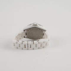 Chanel J12 ceramic 33mm automatic watch white Chanel J12 ceramic 33mm automatic watch white