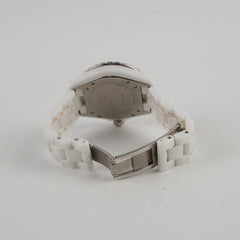 Chanel J12 ceramic 33mm automatic watch white Chanel J12 ceramic 33mm automatic watch white