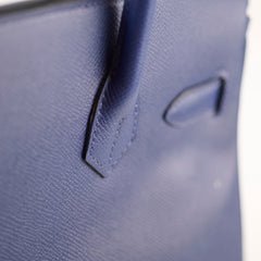 Hermes Birkin 30 Navy Epsom T Stamp Hermes Birkin 30 Navy Epsom T Stamp