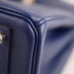 Hermes Birkin 30 Navy Epsom T Stamp Hermes Birkin 30 Navy Epsom T Stamp