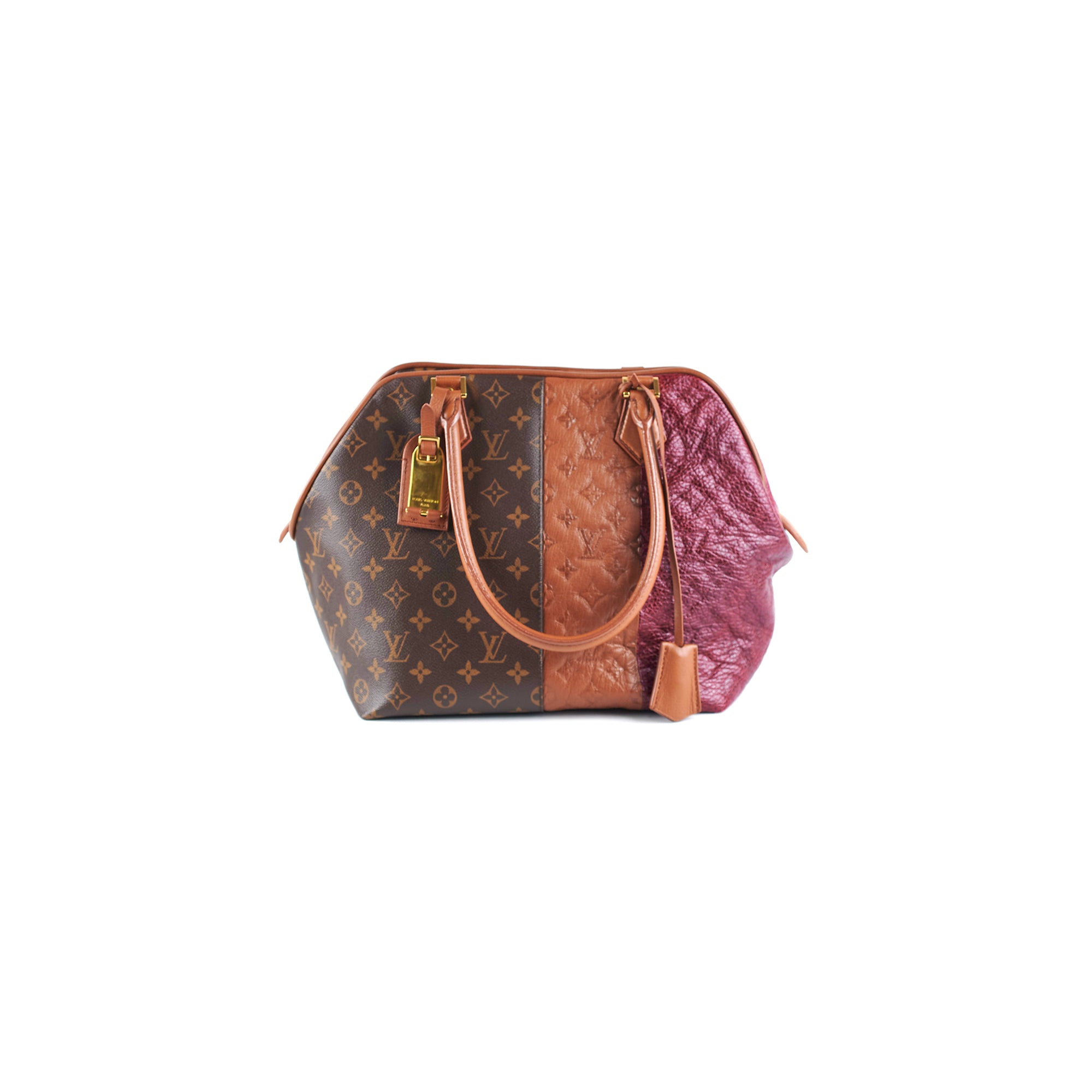 Louis Vuitton Monogram Medium Block Tricolor Stripes – THE PURSE