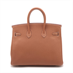 ITEM 33 - Hermes Birkin 25 Togo Gold - R Square ITEM 33 - Hermes Birkin 25 Togo Gold - R Square