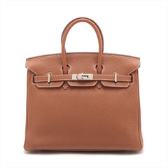 ITEM 33 - Hermes Birkin 25 Togo Gold - R Square ITEM 33 - Hermes Birkin 25 Togo Gold - R Square