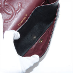 Chanel Classic Flap M/L Medium/Large Caviar Black Bag 15 series Chanel Classic Flap M/L Medium/Large Caviar Black Bag 15 series