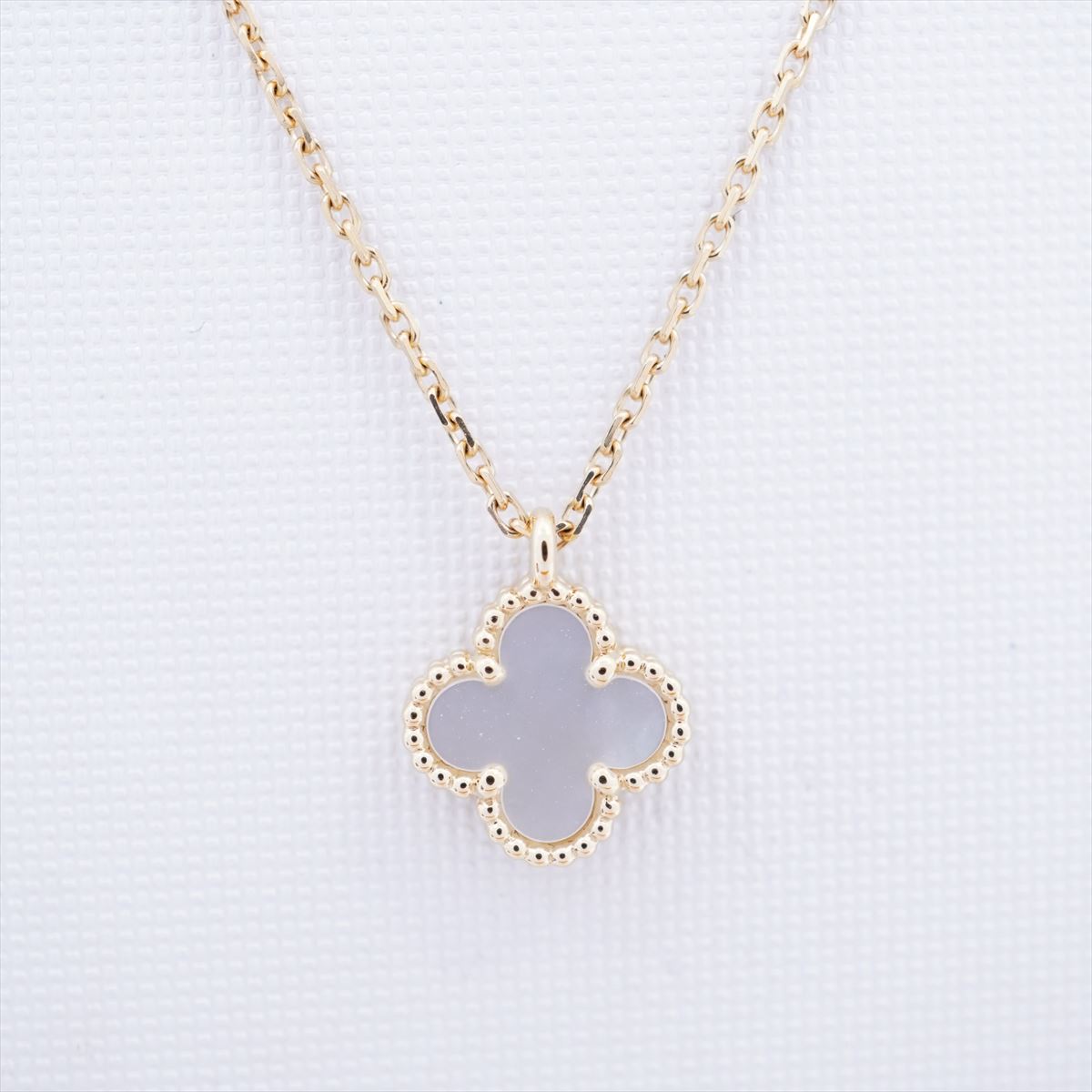 Van Cleef Arpels VCA Sweet Alhambra Mother of pearl MOP Necklace