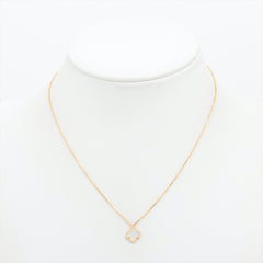 Van Cleef & Arpels VCA Sweet Alhambra Mother of Pearl MOP Necklace 2023 Van Cleef & Arpels VCA Sweet Alhambra Mother of Pearl MOP Necklace 2023