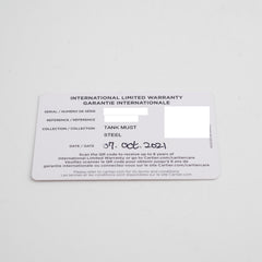 Cartier Tank Must Watch Small Model 2021 Cartier Tank Must Watch Small Model 2021