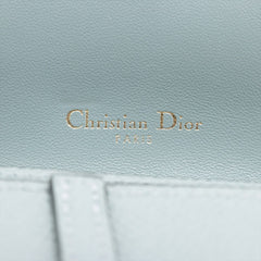 Dior Saddle Wallet with Chain Cloud Blue