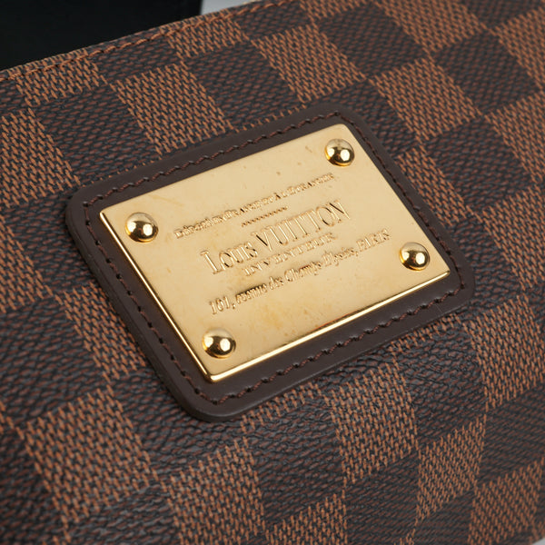 Brown Louis Vuitton Damier Ebene Eva Baguette – Designer Revival