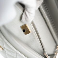 Chanel Wallet on Chain WOC Lambskin Grey (Microchipped) Chanel Wallet on Chain WOC Lambskin Grey (Microchipped)