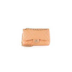 Chanel Vintage Jumbo Classic Double Flap Bag Pink Chanel Vintage Jumbo Classic Double Flap Bag Pink