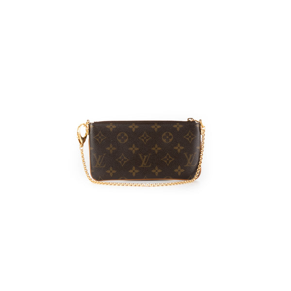 Louis Vuitton Pochette Milla Pm Hand Bag Pouch Monogram M60095 Aa2078  Auction