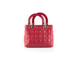 Dior Medium Lady Dior Bag Red Dior Medium Lady Dior Bag Red