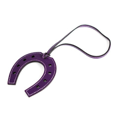 Hermes Horseshoe Bag Charm Purple Hermes Horseshoe Bag Charm Purple