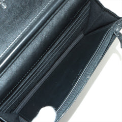 Chanel Quilted Calfskin Wallet on Chain So Black Chanel Quilted Calfskin Wallet on Chain So Black