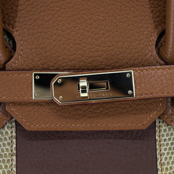 Hermès Extremely rare & exceptional Hermes Birkin handbag 35 cm in Barenia  Gold leather, gold plated metal trim Brown ref.572196 - Joli Closet