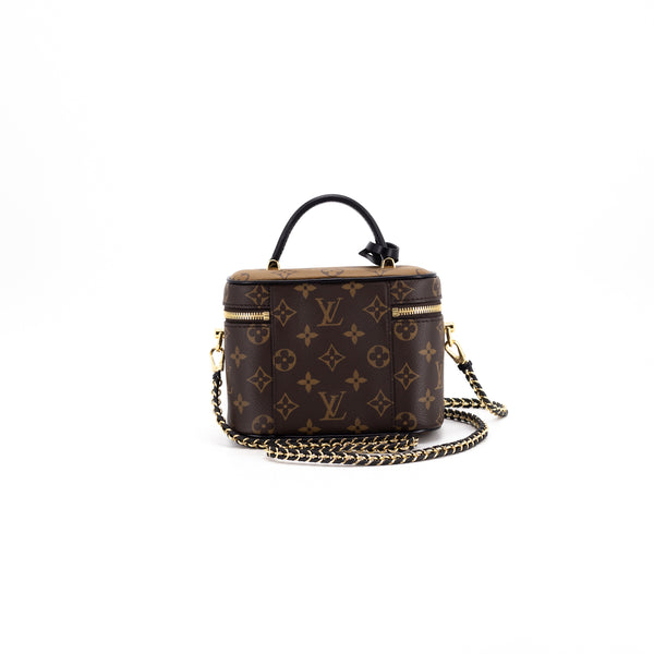 Vanity leather crossbody bag Louis Vuitton Brown in Leather - 30541046