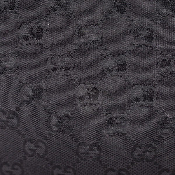 Gucci Canvas Monogram Tote Bag Black - THE PURSE AFFAIR