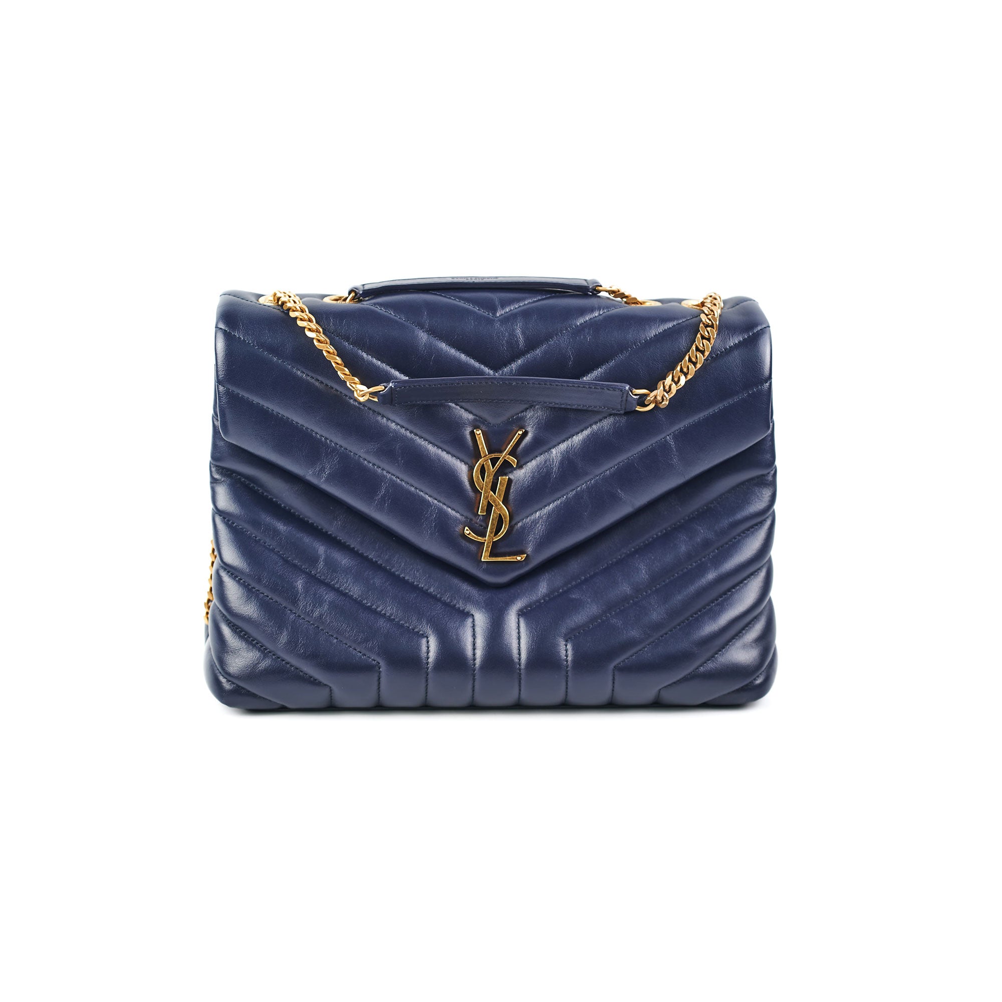 Shoulder Bag Yves Saint Saint Laurent Toy Loulou Velvet Saint
