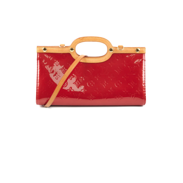 LOUIS VUITTON Handbag M91372 Roxbury Drive Monogram Vernis beige beige –