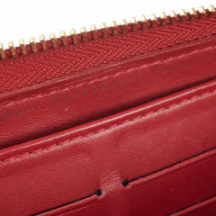 Louis Vuitton Zip Long Wallet Vernis Red Louis Vuitton Zip Long Wallet Vernis Red
