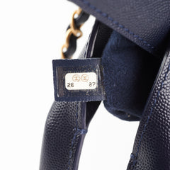 Chanel Deauville Small Caviar Tote Navy Chanel Deauville Small Caviar Tote Navy